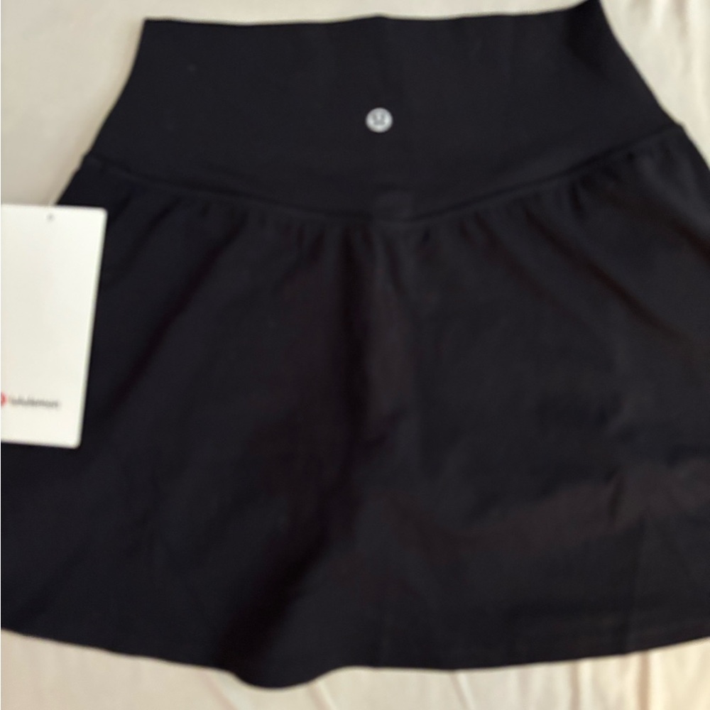 lululemon athletica Classic Black Mini Skirt